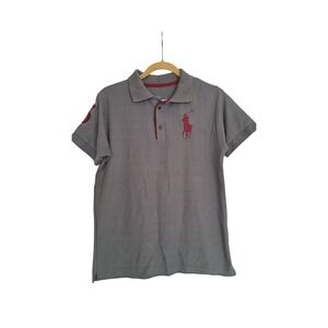 Polo Ralph Lauren Big Logo Shirt gray color top size CH- (size S US)